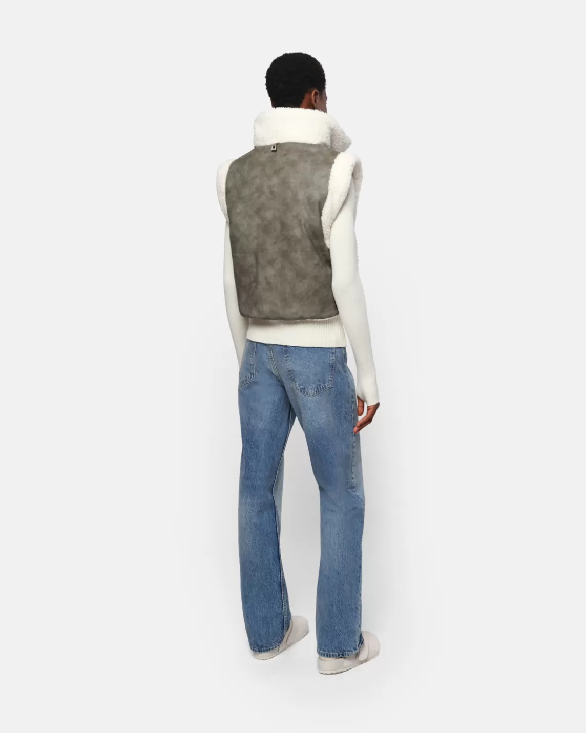 Apparis Alex Vest Sage, Blanc Sage&Blanc Sale