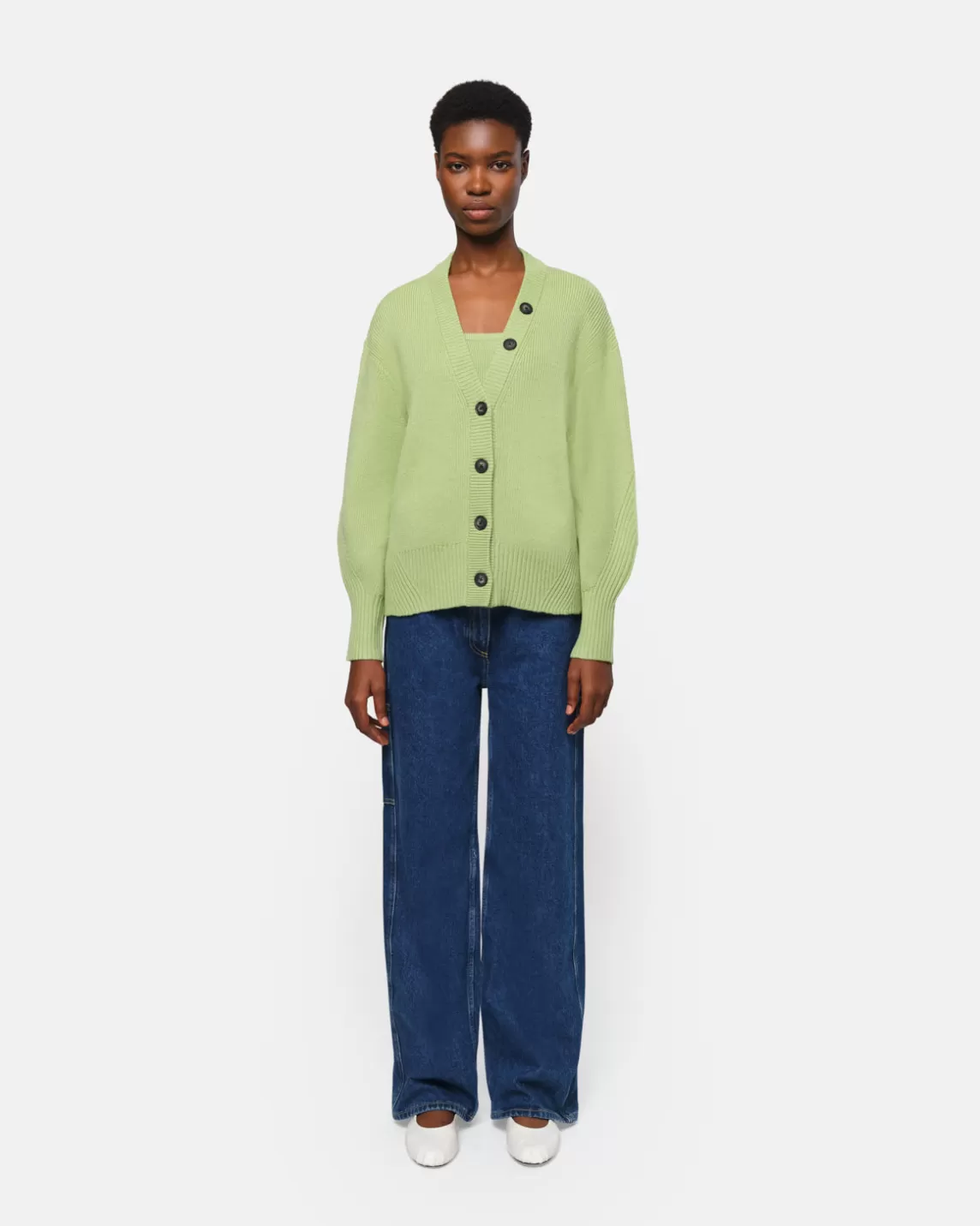 Apparis Anderson Cardigan Matcha Hot