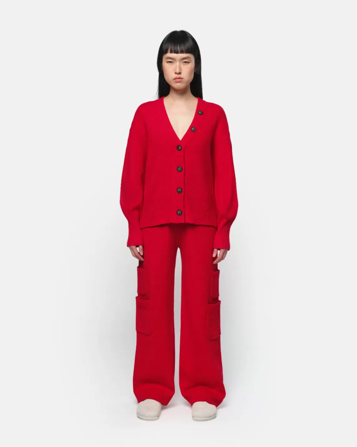 Apparis Anderson Cardigan Rouge Outlet