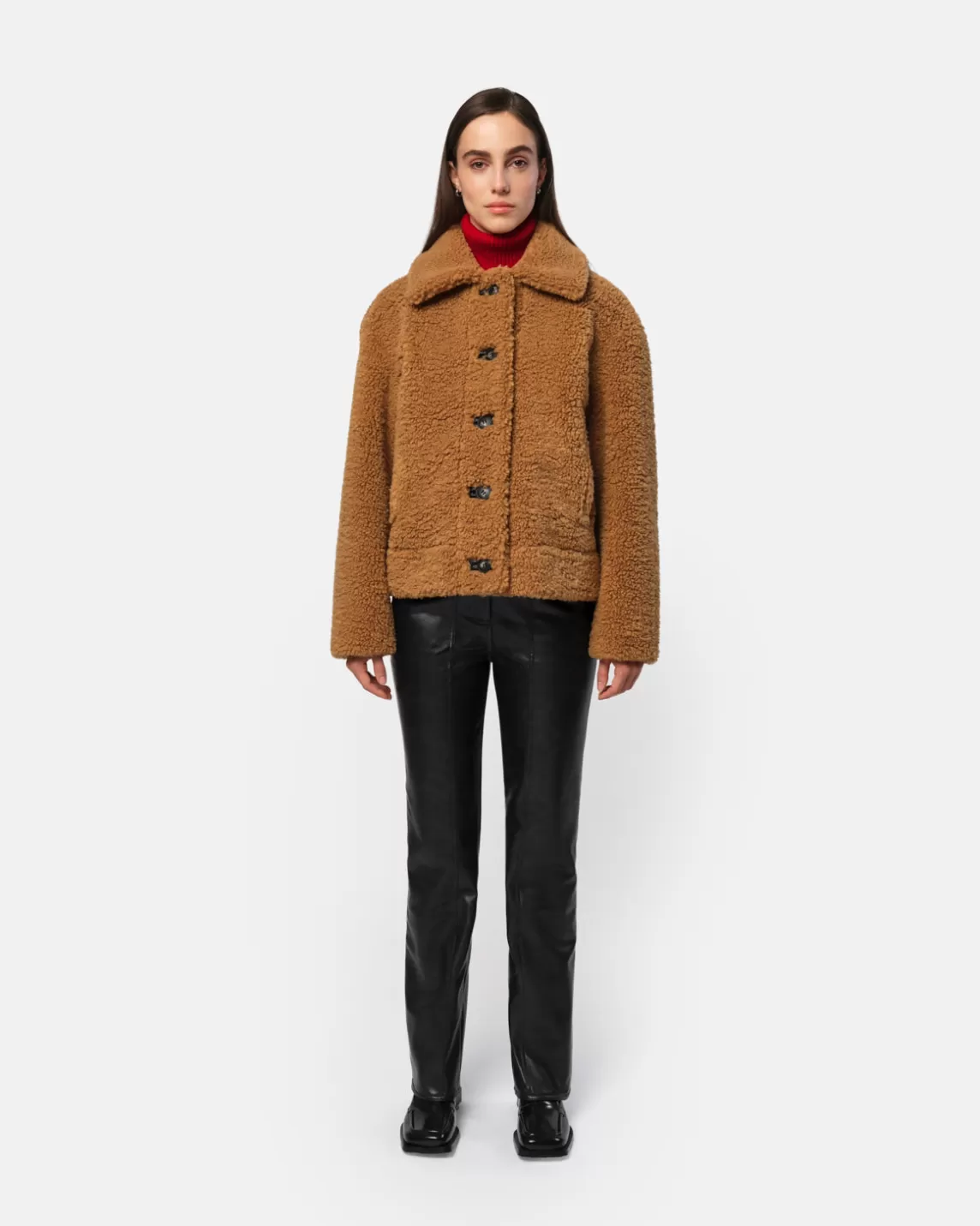 Apparis Charlie Coat Hazelnut Flash Sale