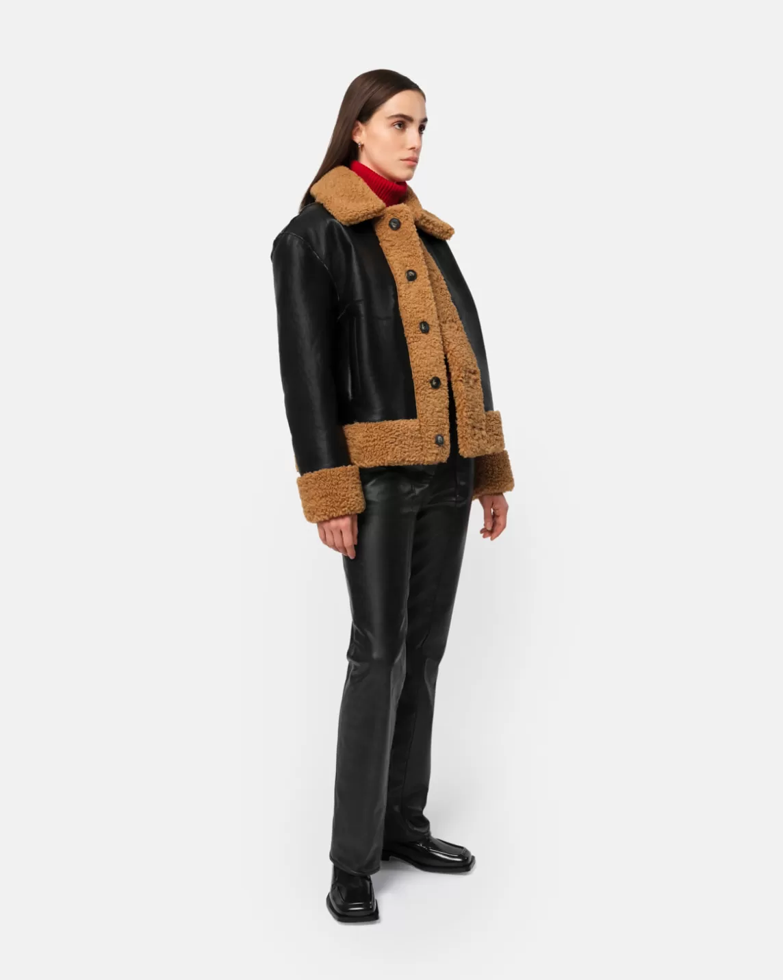 Apparis Charlie Coat Hazelnut Flash Sale