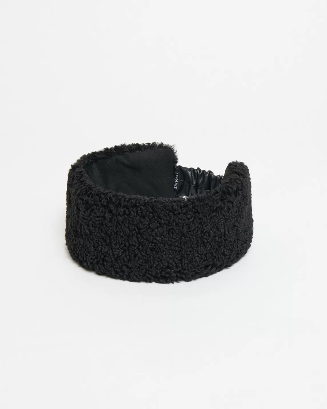 Apparis Eleni Bouclette Headband Noir New