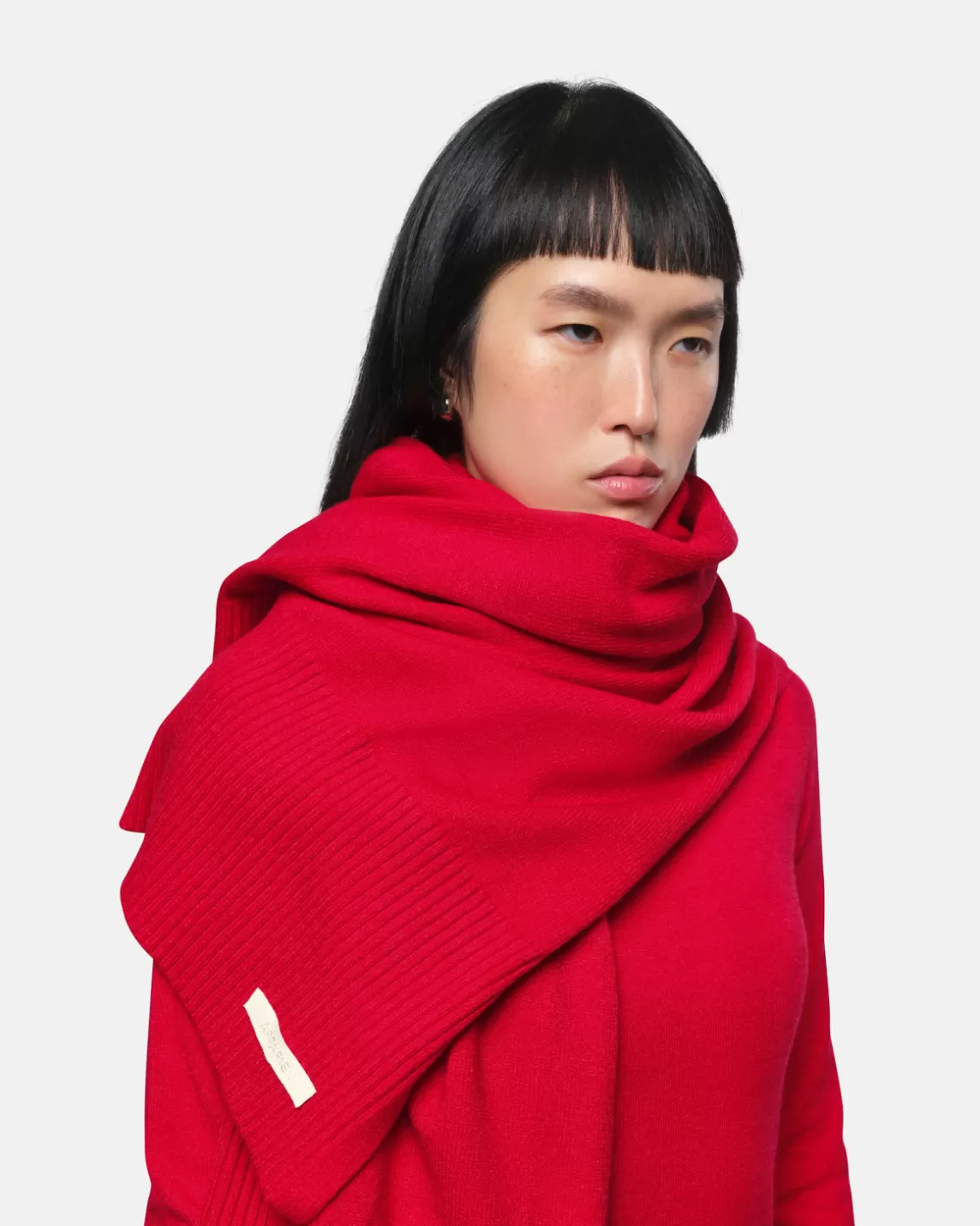 Apparis Harris Scarf Rouge Outlet