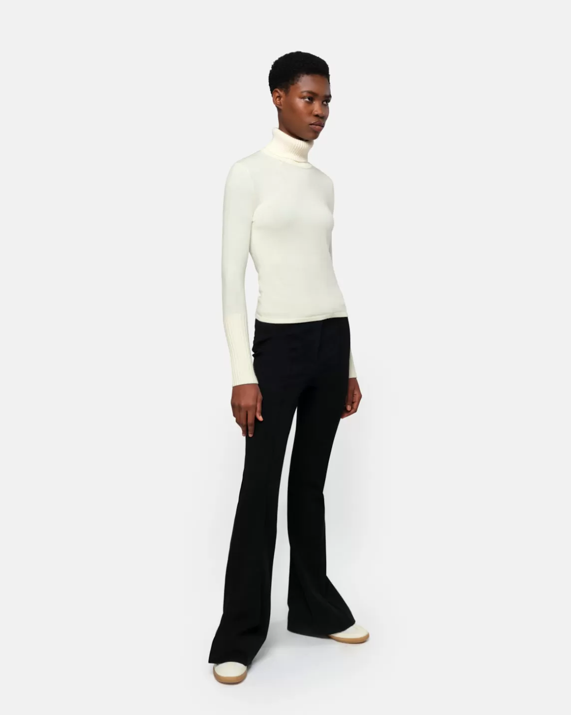 Apparis Irene Turtleneck Cream Clearance