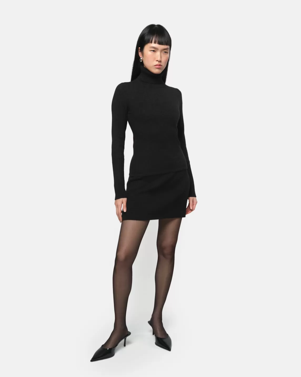 Apparis Irene Turtleneck Noir Outlet