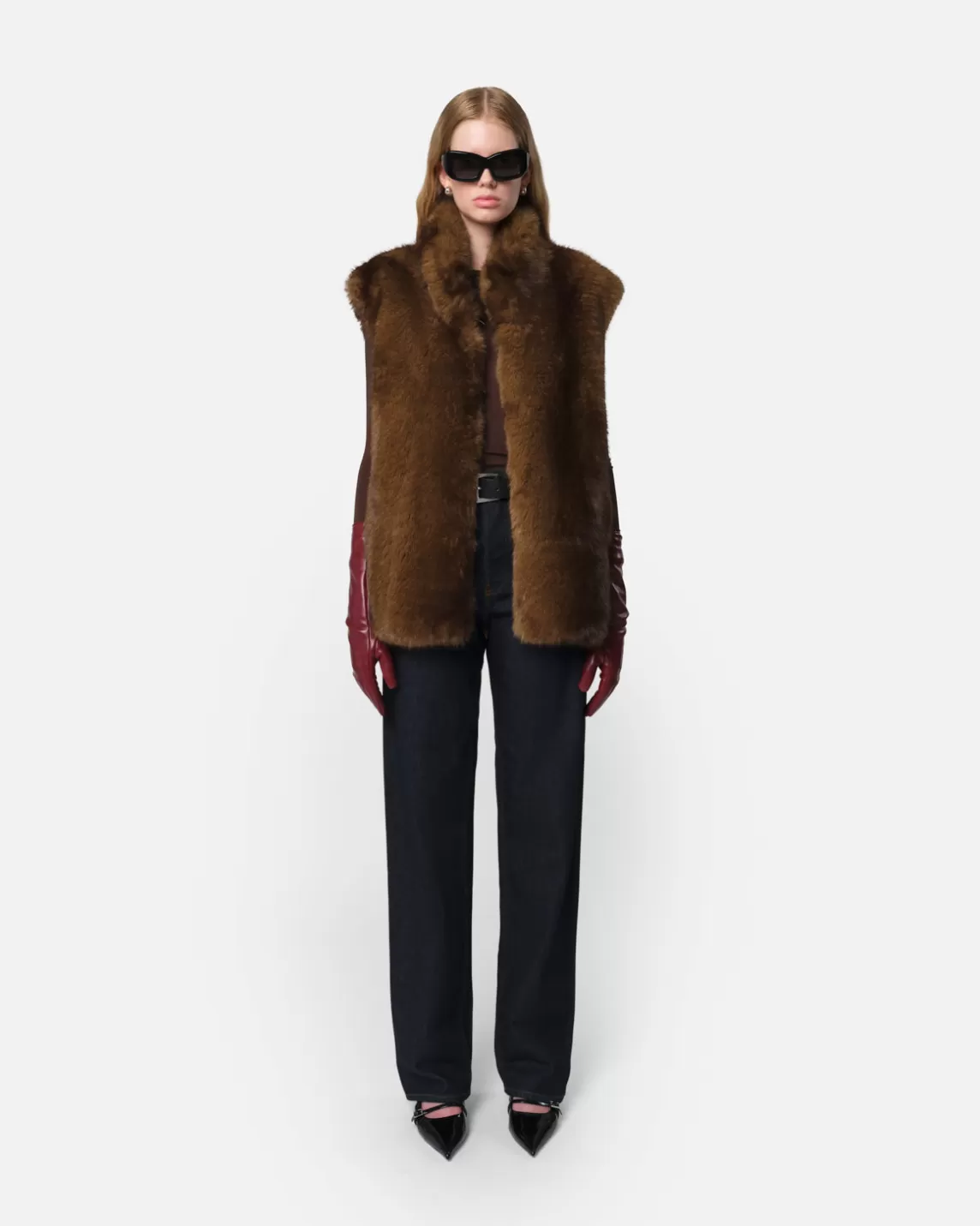 Apparis Laila Vest Mink Shop