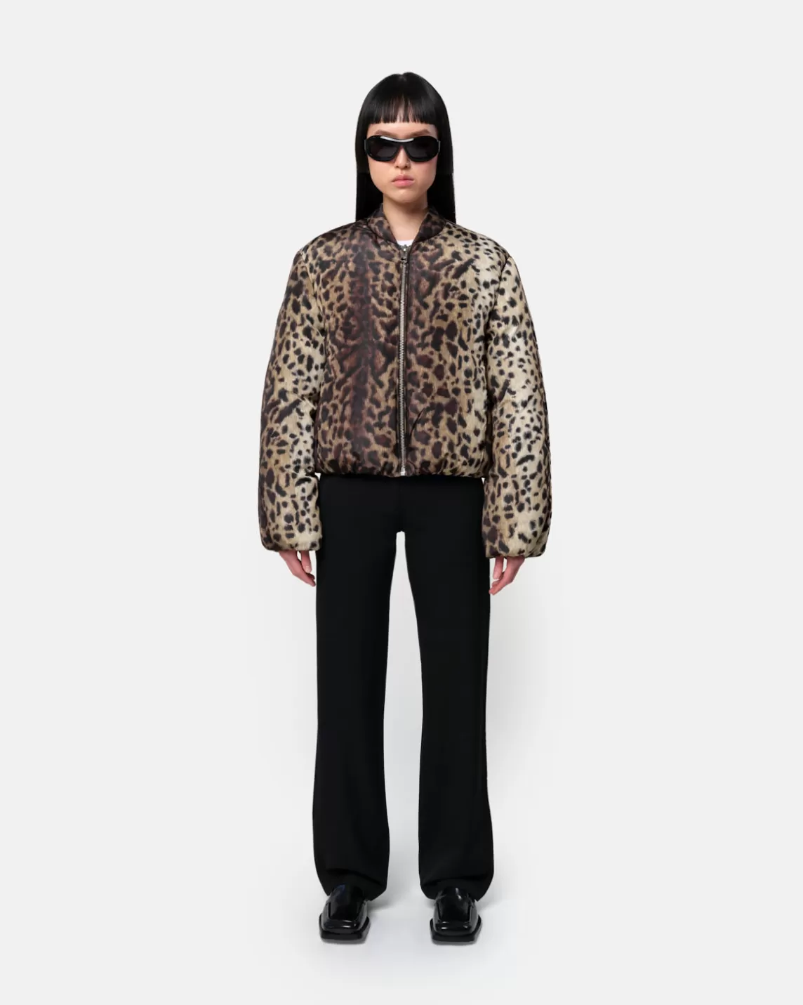 Apparis Leni Bomber Jacket Leopard Flash Sale