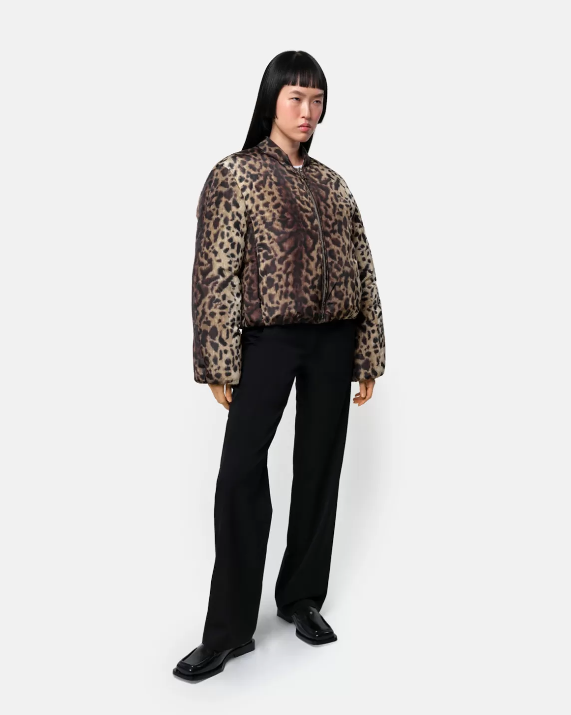 Apparis Leni Bomber Jacket Leopard Flash Sale