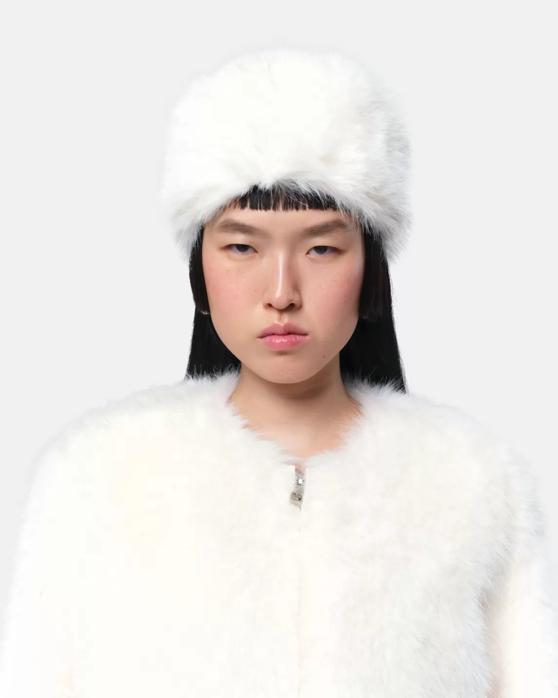 Apparis Margot Pillbox Hat Blanc Discount