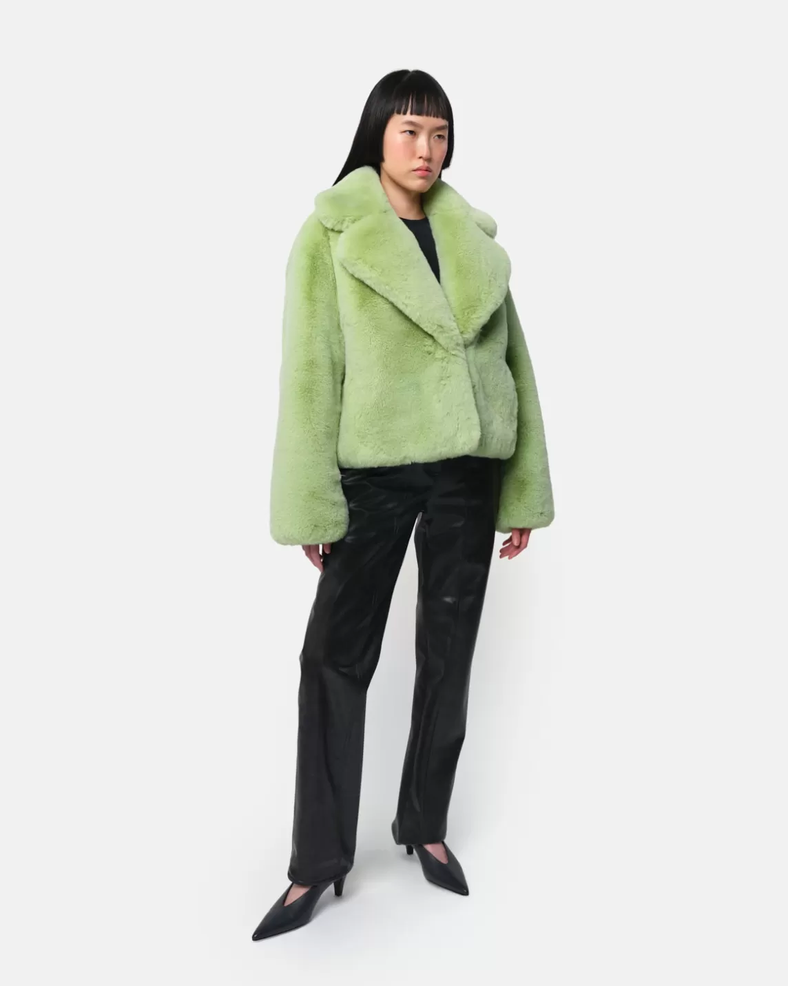 Apparis Miller Coat Matcha Sale