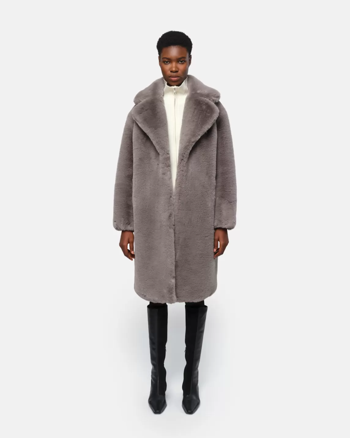 Apparis Steffi Coat Granite Discount