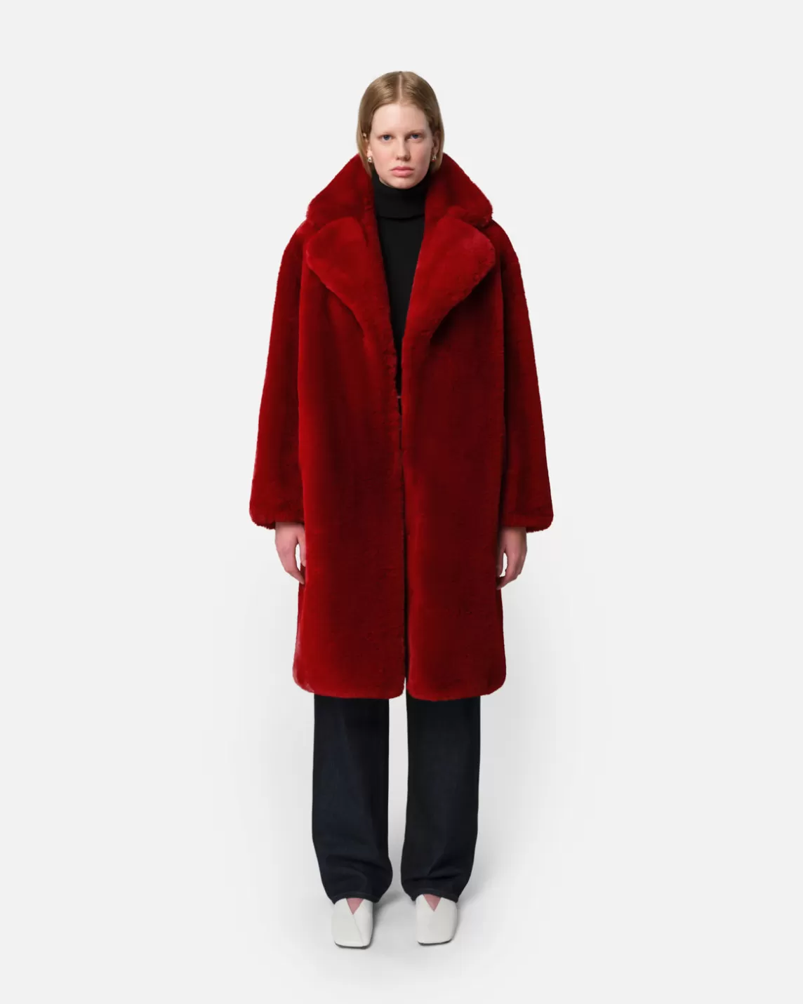 Apparis Steffi Coat Rouge Outlet